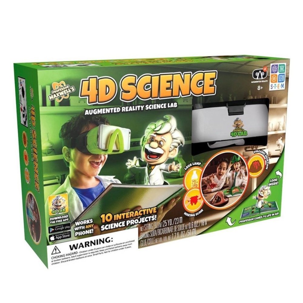 Professor Maxwell's 4D Lab - 4D Science toy